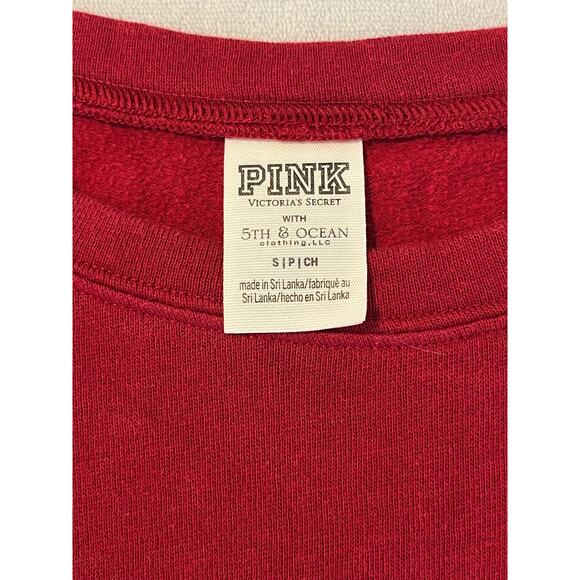 Victoria's Secret Pink Iowa State Cyclones Side Zipper Mascot Jersey Sz S - Picture 7 of 7